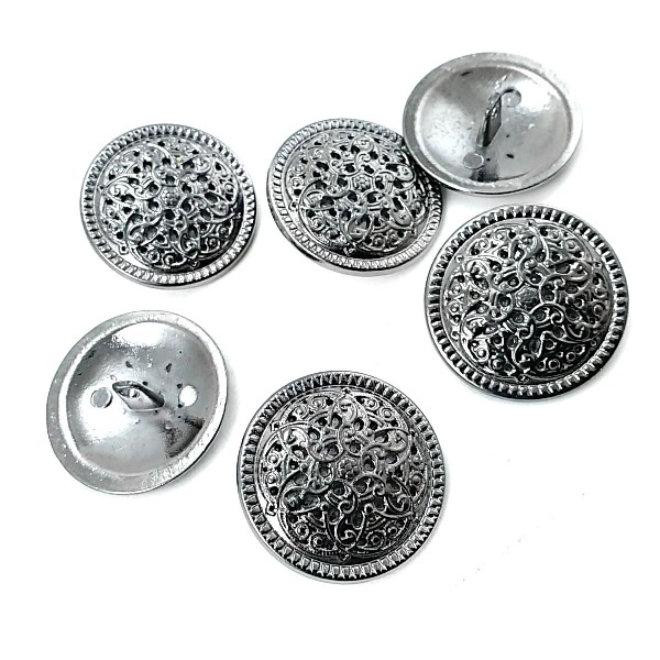 Coat and Coat Shank Button Decorative Patterned 28 mm 44 L B 39