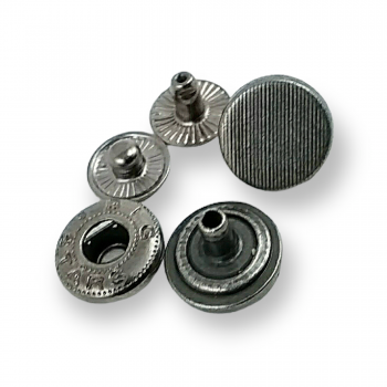 Çıt çıt Düğme Çizgili Tasarım 13 mm 22 boy E 1351