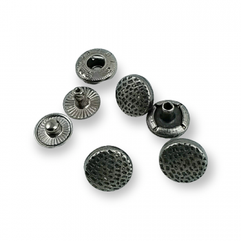 Nokta Desenli Çıtçıt Düğme 11 mm - 18 boy E 1506