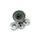 Çıtçıt Düğme Logo ve Motif Desenli 17 mm 28 boy E 454