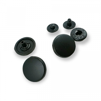 Düz Çıtçıt Düğme Hafif Bombeli Çıtçıt Düğme 16 mm - 26 boy E 472