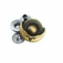 Çiçek Tasarımlı Mont ve Ceket Çıtçıtı 20 mm - 32 boy E 540