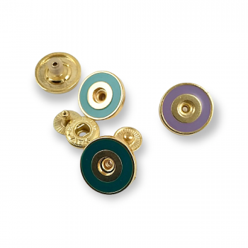 Snap Fasteners Button Enamel Coat and Cardigan Snap Button 18 mm - 29 L E 637 MN