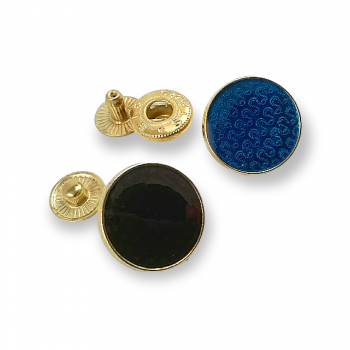 Transparent and Flat Enameled Outerwear Snap Button 18 mm 30 L E 731
