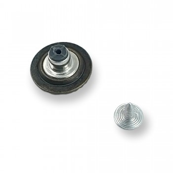 Elegant Patterned Jeans Button 17 mm - 28 L E 1113