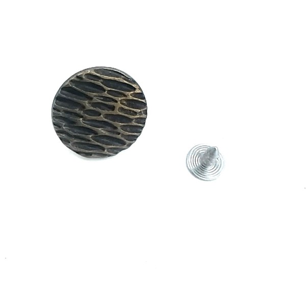 Jeans Button Honeycomb Patterned 19 mm - 30 L E 1450