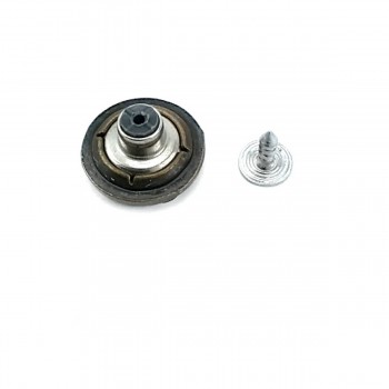 Taşlı Çiçek Tasarımlı Kot Düğmesi 19 mm 30 boy E 434
