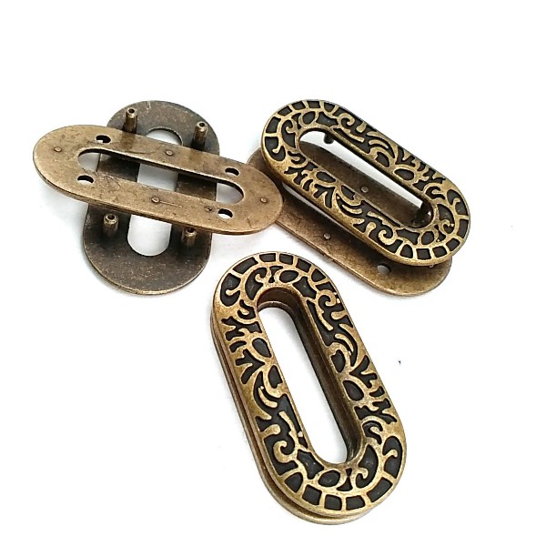Kuşgözü Zamak Metal Dekoratif Desenli 28 x 40 mm E 664 Kuşgözü Zamak Metal Dekoratif Desenli 28 x 40 mm E 664