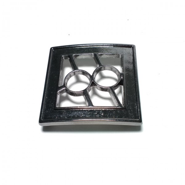 Snap Fasteners Patterned and Stylish Metal Snap Button 42 x 42 mm E 1310