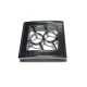 Snap Fasteners Patterned and Stylish Metal Snap Button 42 x 42 mm E 1310
