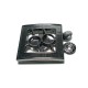 Snap Fasteners Patterned and Stylish Metal Snap Button 42 x 42 mm E 1310