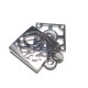Çıtçıt Düğme Dekoratif Desenli Palto Kaban Çıtçıt Düğme 34 x 34 mm E 1760