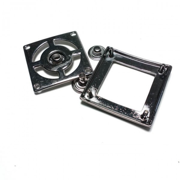 Mont , Kaban ve Ceket için Metal Çıtçıt Düğme 32 x 32 mm Е 1831