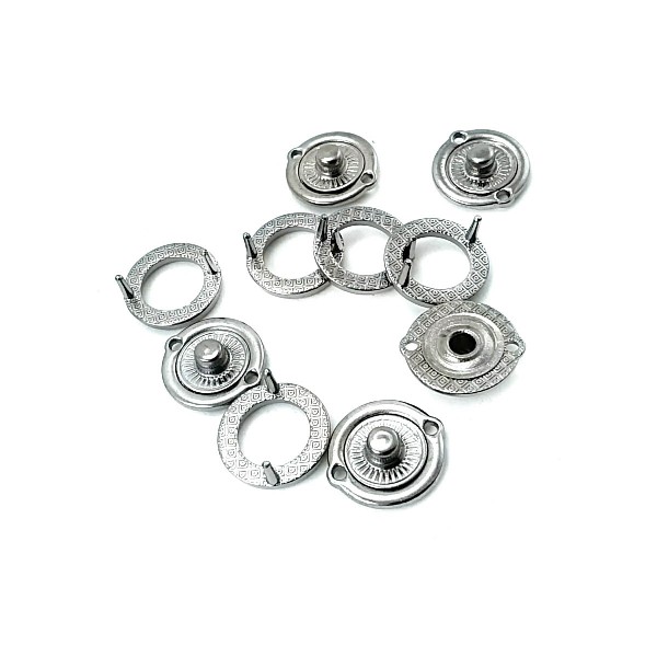Snap Fasteners 1,5 cm Ring Shaped Е 2161 Snap Fasteners 1,5 cm Ring Shaped Е 2161