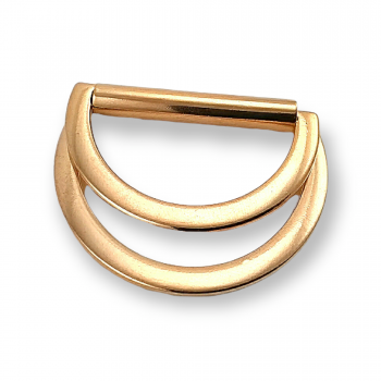 Double D Buckle 4 cm Belt and Adjustment Buckle E 2141