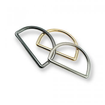 Metal D Buckle Bag and Clothing Accessory 4 cm E 881