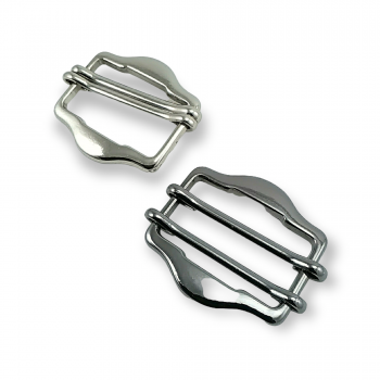 Adjustable Slide Buckle/Metal Slider Buckles Strap Adjuster for DIY Backpack Bags E 401