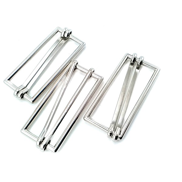 Sürgülü Ayar Tokası 45 mm Çift Sürgülü Askı Ayar Tokası E 1802