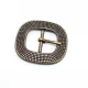 Oval and Patterned Belt Buckle 23 mm E 169 Oval and Patterned Belt Buckle 23 mm E 169