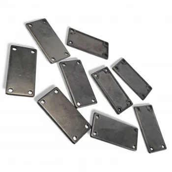4 Hole Metal Plate – Label Connection Plate 22 mm x 11 mm E 1745 4 Hole Metal Plate – Label Connection Plate 22 mm x 11 mm E 1745