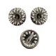 Footed button Enameled Jacket Button 22 mm - 34 size E 2065
