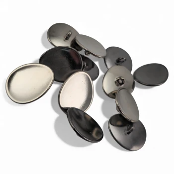 Asymmetrical Oval Shaped Jacket Button 23 mm x 19.5 mm - 36 men E 2075 Asymmetrical Oval Shaped Jacket Button 23 mm x 19.5 mm - 36 men E 2075