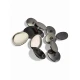 Asymmetrical Oval Shaped Jacket Button 23 mm x 19.5 mm - 36 men E 2075