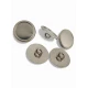 Standing button serrated edge Jacket Button 17.5 mm - 26 men E 2132