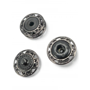 oyma çiçek – barok kıvrım desenli çıtçıt 24.7 mm 40 Boy E 2229