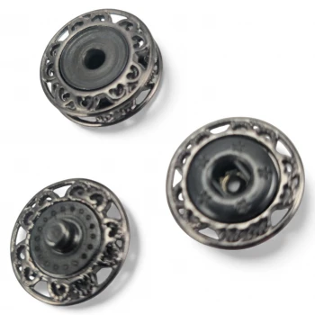 oyma çiçek – barok kıvrım desenli çıtçıt 24.7 mm 40 Boy E 2229