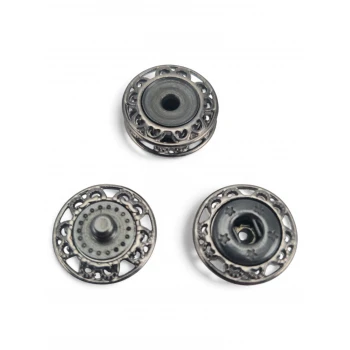 oyma çiçek – barok kıvrım desenli çıtçıt 24.7 mm 40 Boy E 2229