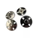 Decorative Covered 4 Hole Sewn Snap Fastener 24 mm E 2240