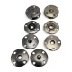 4 Hole Round Snap Fastener with Sewing Slot 17 mm - 26 size E 2281
