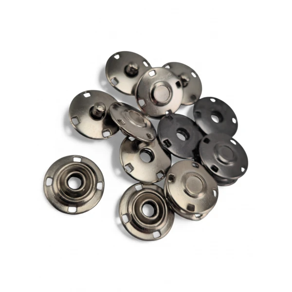 4 Hole Round Snap Fastener with Sewing Slot 20 mm - 32 size E 2280