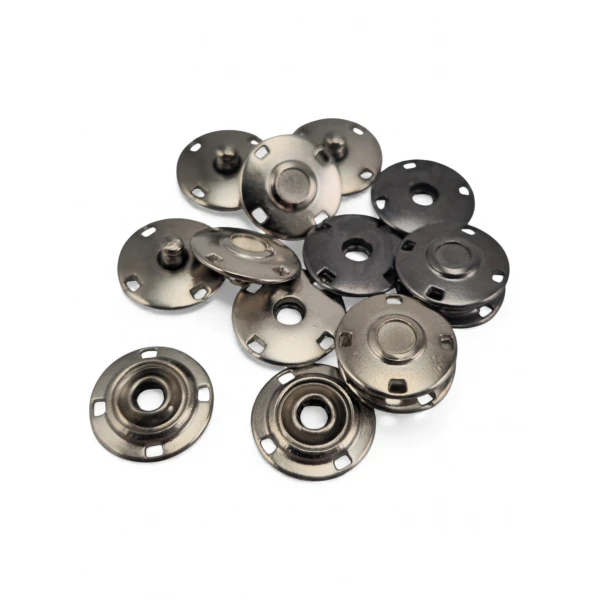 4 Hole Round Snap Fastener with Sewing Slot 20 mm - 32 size E 2280