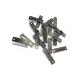 Ayaklı düğme Beşgen Şekilli Ceket Düğmesi 28 mm x 22 mm  - 44 boy E 2299