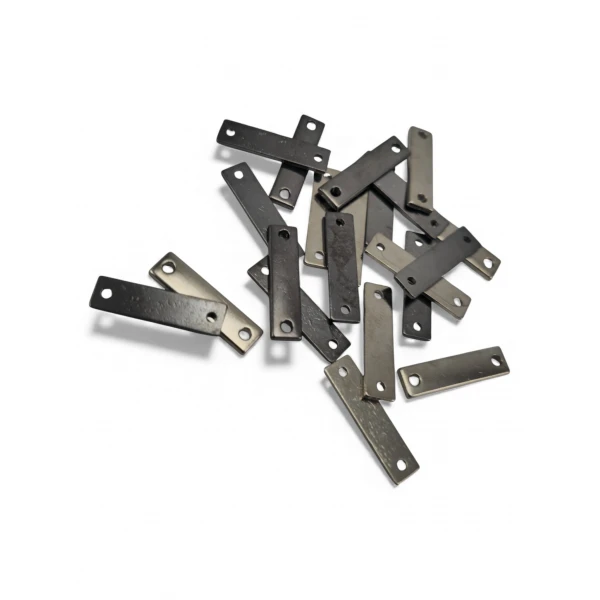 Ayaklı düğme Beşgen Şekilli Ceket Düğmesi 28 mm x 22 mm  - 44 boy E 2299
