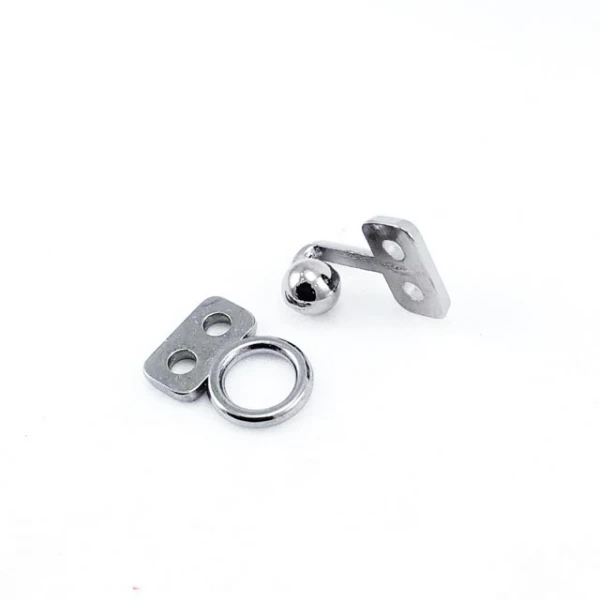Metal Agraf 10 mm Agraf Kopça Top Uçlu E 1879