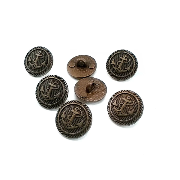 15 mm Shank Button front and detail view