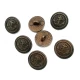 15 mm Shank Button front and detail view