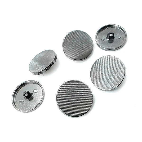 Shank Button for Coat and Jackets Striped Patterned 25 mm 40 L B 38