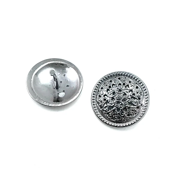 Mont ve Kaban Düğmesi Dekoratif Desenli 28 mm 44 Boy B 39