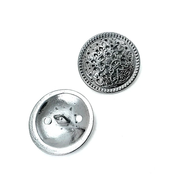 Mont ve Kaban Düğmesi Dekoratif Desenli 28 mm 44 Boy B 39