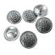 Mont ve Kaban Düğmesi Dekoratif Desenli 28 mm 44 Boy B 39