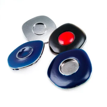 Enamel Large Size Coat Button 30 mm - 46 L  Jacket Button B 56