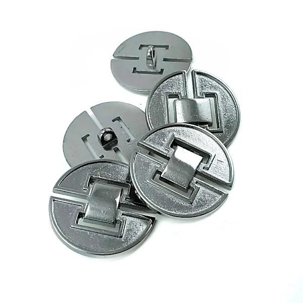 Enamel Coat and Leather Coat Button 30 mm - 48 L B 58