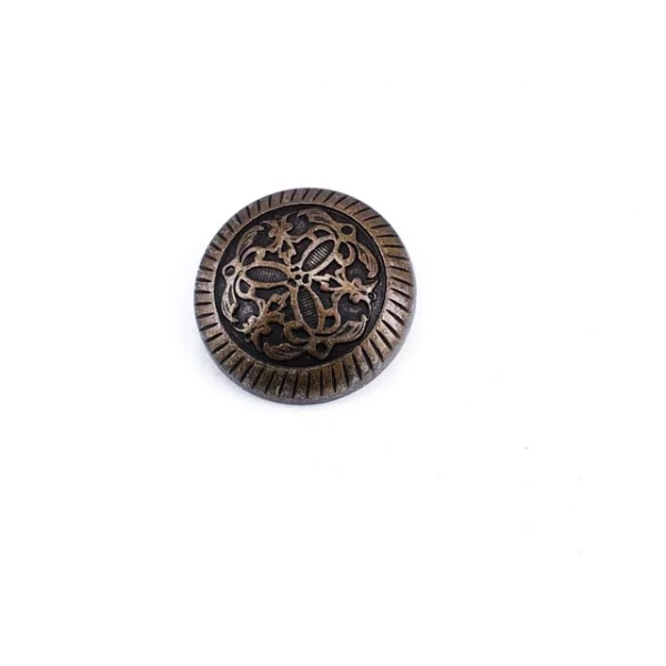 22 mm Ayaklı Düğme ön ve detay görünümü