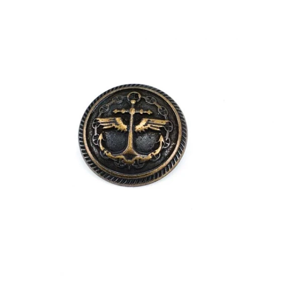 25 mm Shank Button product image 25 mm Shank Button front and detail view