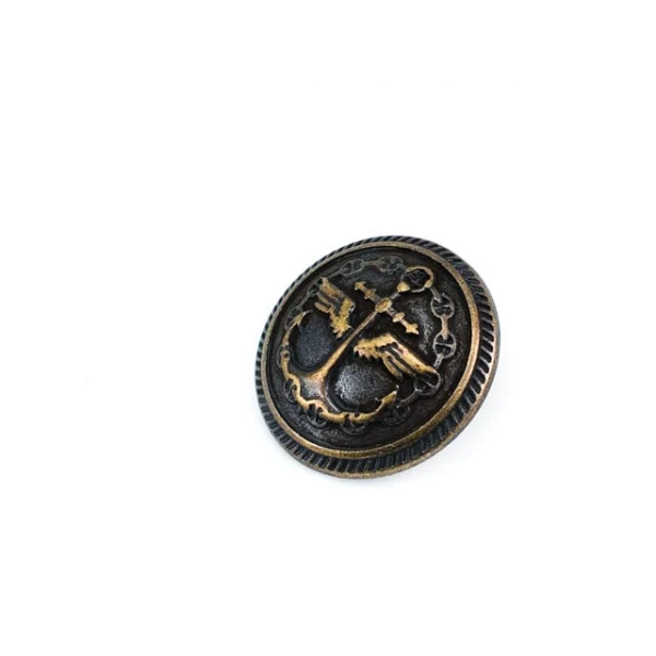 25 mm Shank Button front and detail view