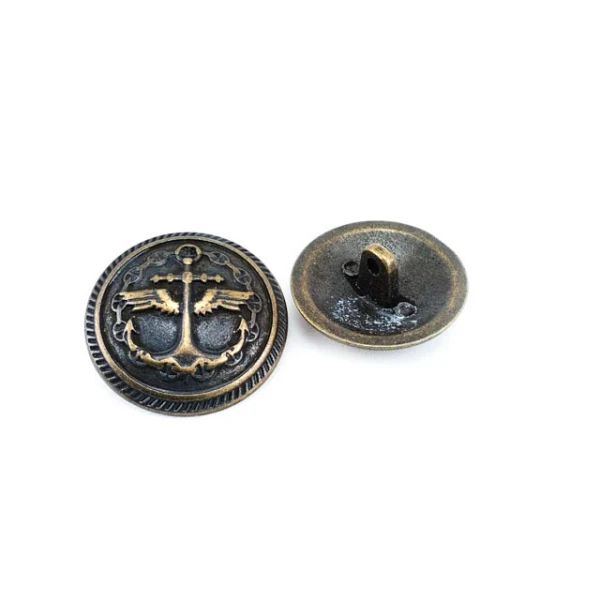 23 mm Ayaklı Düğme ön ve detay görünümü
